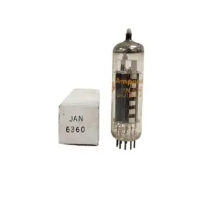 6360 JAN AMPEREX NOS VALVE TUBE