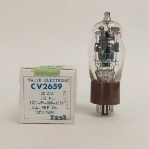 3D21A CV2659 ITT NOS BOXED VALVE TUBE