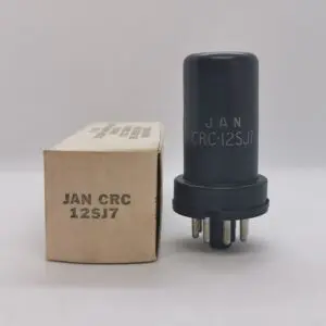 12SJ7 JAN RCA NOS BOXED VALVE TUBE
