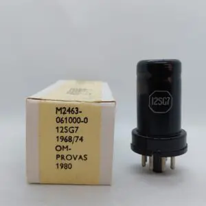 12SG7 RCA NOS BOXED VALVE TUBE