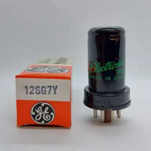 12SG7Y GE NOS BOXED VALVE TUBE