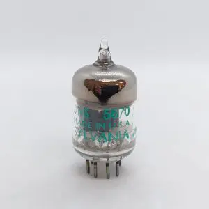 5670 JHS SYLVANIA RING GETTER NOS VALVE TUBE (LC29)