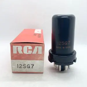 12SG7 RCA NOS BOXED VALVE TUBE