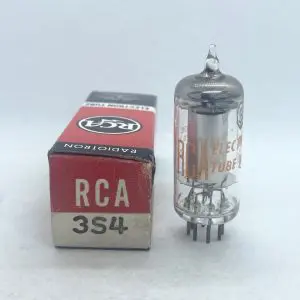 3S4 RCA NOS VALVE TUBE