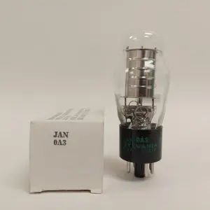 OA3 0A3 VR75-30 JAN SYLVANIA NOS BOXED VALVE TUBE