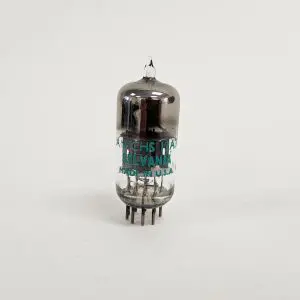 12AT7 JAN CHS SYLVANIA SQUARE GETTER NOS VALVE TUBE (LB12)