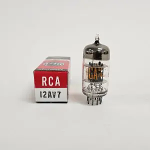 12AV7 RCA NOS BOXED VALVE TUBE (T20A)