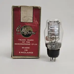 PX4 MARCONI SILVER ANODE NOS BOXED VALVE TUBE (LC10)