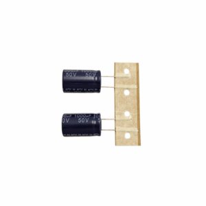 1000UF 50V CAPACITORS NOS X2PCS (T35B)