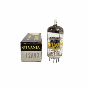 12AV7 SYLVANIA NOS BOXED VALVE TUBE (LC67)