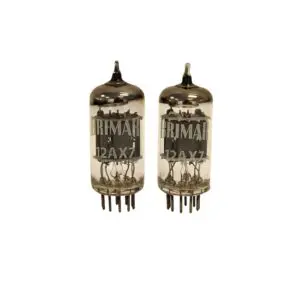 12AX7 ECC83 BRIMAR MATCHED PAIR NOS VALVE TUBE (LB26)