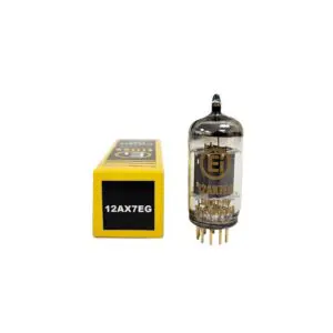 12AX7 EG EI YUGO GOLD PIN BOXED VALVE TUBE (LB23)