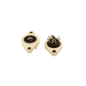 B9A VALVE SOCKET CHASSIS MOUNTING ANTI VIBRATION NEW X1PC
