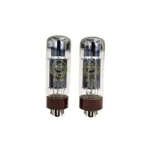 EL34 SUPER TUBE MATCHED PAIR VALVE TUBE