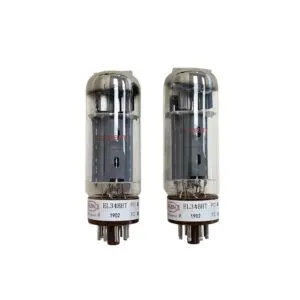 EL34BHT EL34 RUBY TUBE MATCHED PAIR NEW VALVE TUBE