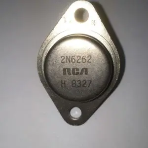 2N6262 RCA POWER TRANSISTOR TO-3