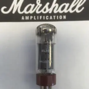 EL34 MARSHALL ORIGINAL SPARE VALVE TUBE X 1PC