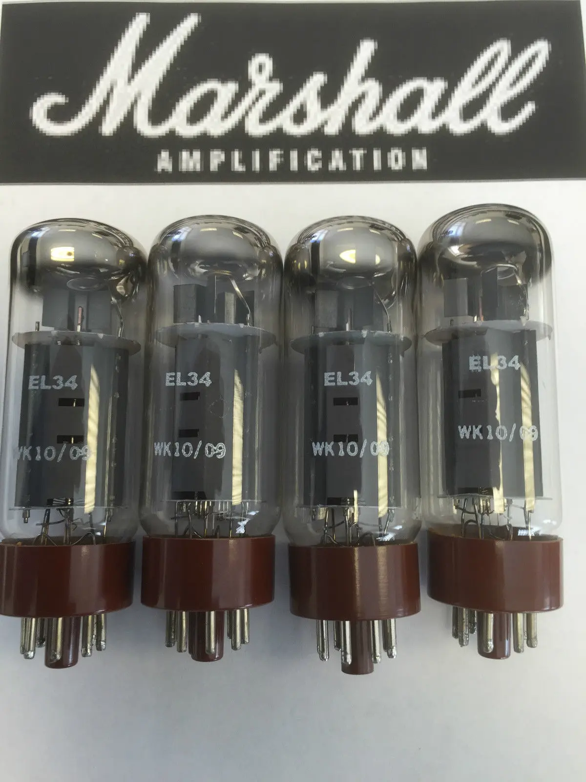 Marshall マーシャル 純正 EL34 マッチドペア 同一ロッド Marshall マーシャル 純正 EL34 マッチドペア 同一ロッド - メルカリ