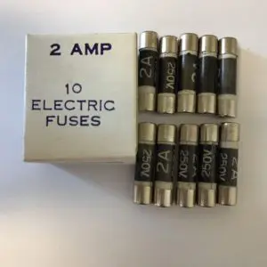 2 AMP MAINS FUSES PACK OF 10pcs (VRTUB)